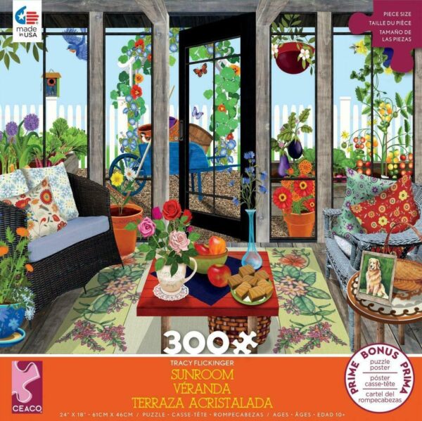 Sunroom Veranda 300 Piece Puzzle - Ceaco