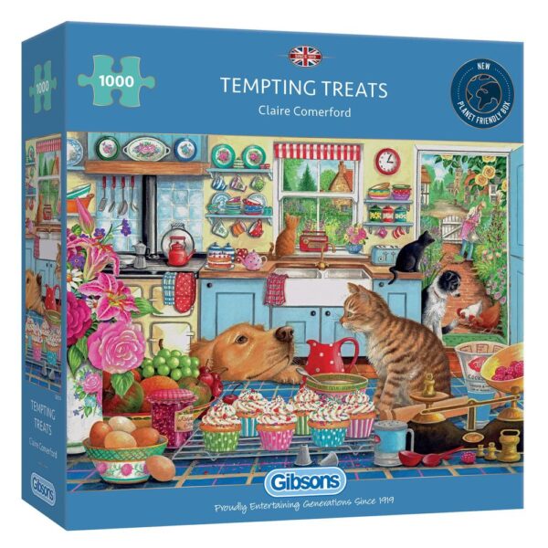 Tempting Treats 1000 Piece Puzzle - Gibso