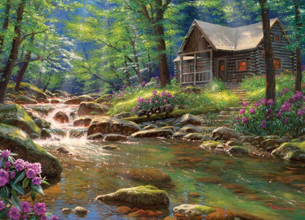 The Fishing Cabin 1000 Piece Puzzle