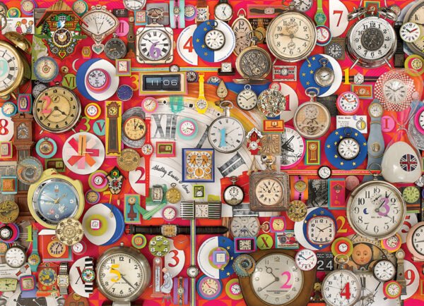 Timepieces 1000 Piece Puzzle