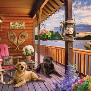 Welcome to the lake House 1000 Piece Puzzle