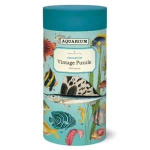 vintage Puzzle - Aquarium 1000 Piece - Cavallini & Co