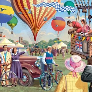 A Spiffing Time Hot Air Balloon Rally 500 XL Piece Puzzle - Holdson