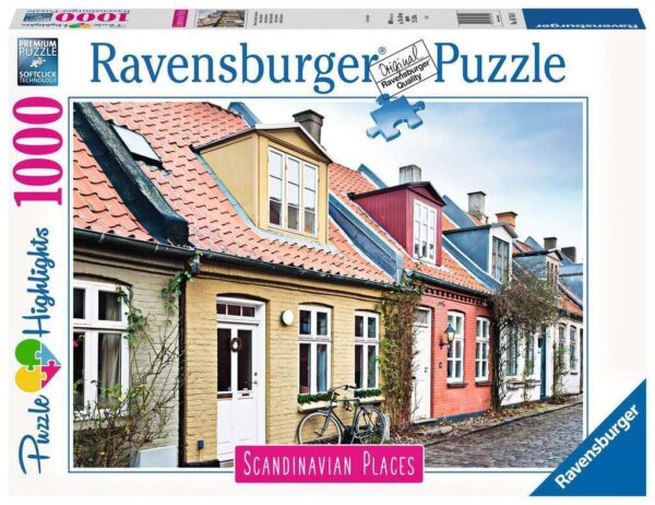 Aarhus Denmark 1000 Piece Puzzle - Ravensburger