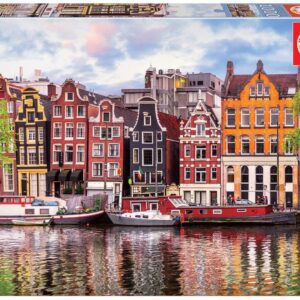 Dancing Houses Amsterdam 1000 Piece Puzzle - Educa