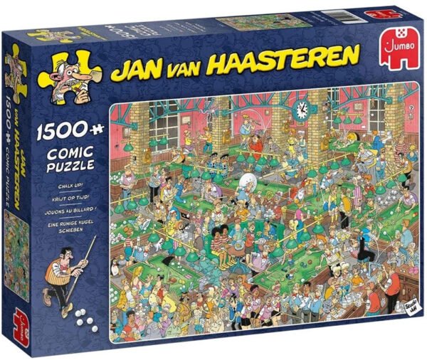 Jan Van Haasteren - Chalk Up 1500 Piece Puzzle - Jumbo