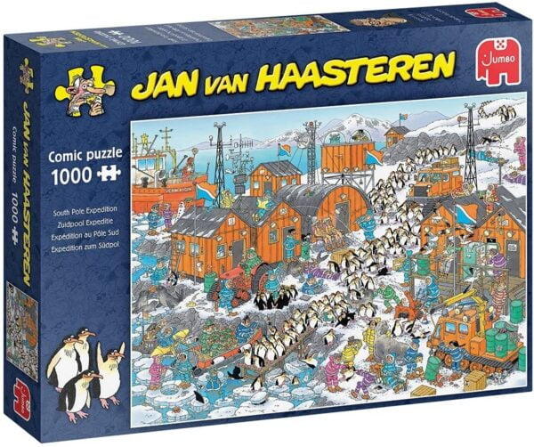 Jan Van Haasteran - South Pole expedition 1000 Piece Puzzle - Jumbo