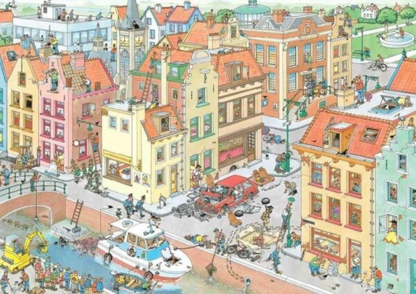 Jan Van Haasteran - the Missing Piece 1000 Piece Puzzle - Jumbo