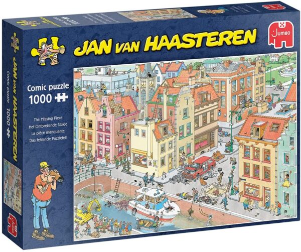 Jan Van Haasteran - the Missing Piece 1000 Piece Puzzle - Jumbo