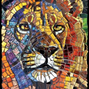 Stained Glass Lion 1000 Piece Puzzle - Sunsout