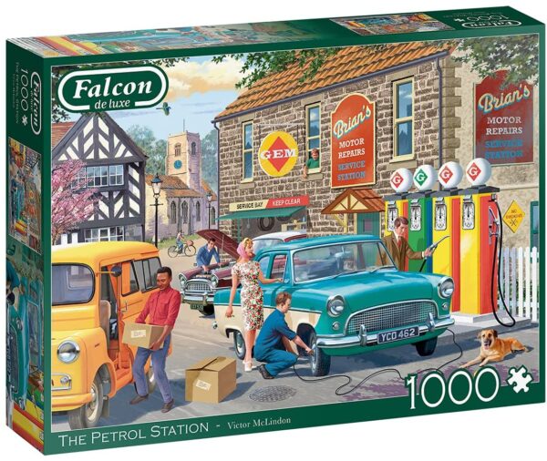 The Petrol Station 1000 Piece Puzzle - Falcon de luxe