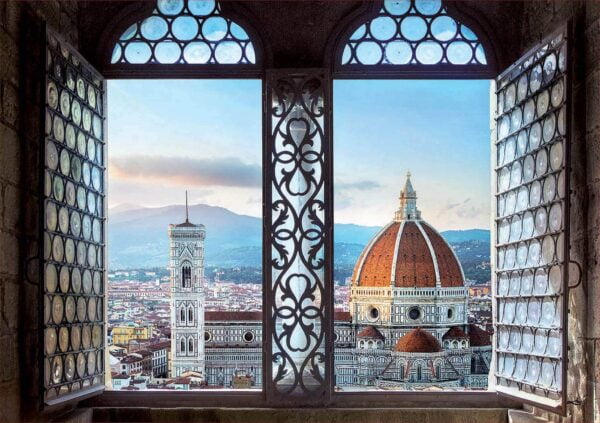 Views of Florence Italy 1000 Piece Educa Puzzle - Educa