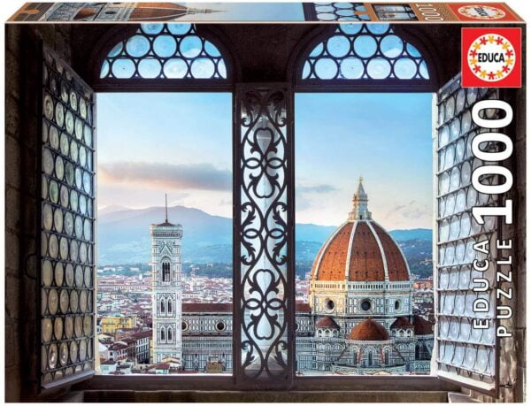 Views of Florence Italy 1000 Piece Puzzle - Educa