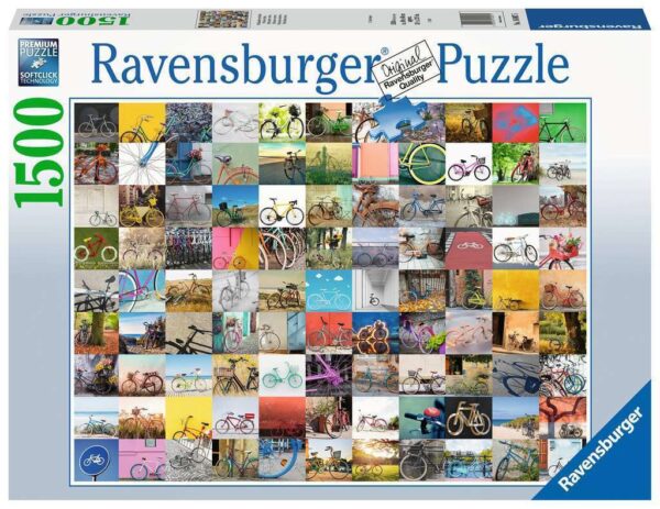 99 Bicycles and More 1500 Piece Puzzle - Ravensburger