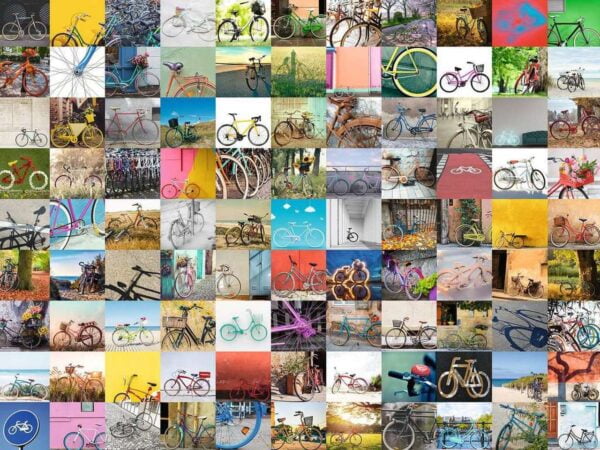 99 Bicycles and more 1500 Piece Puzzle - Ravensburger