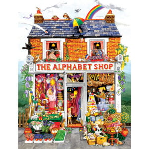 The Alphabet Shop 500 Piece Puzzle - Sunsout