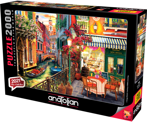 Venetian Cafe 2000 Piece Puzzle - Anatolian