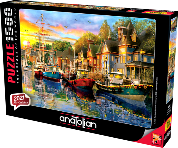 harbour lights 1500 Piece Puzzle - Anatolian