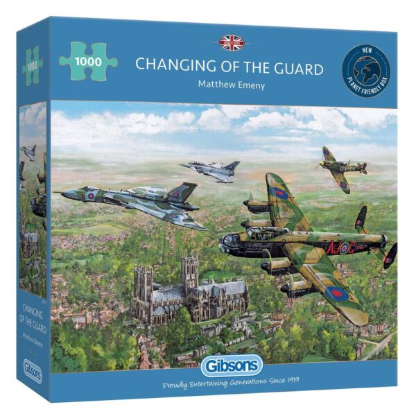 Changing of the Guard 1000 Piece Puzzle - Gibsons