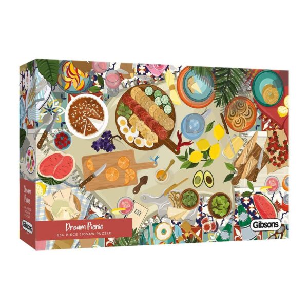 Dream Picnic 636 Piece Puzzle - Gibsons