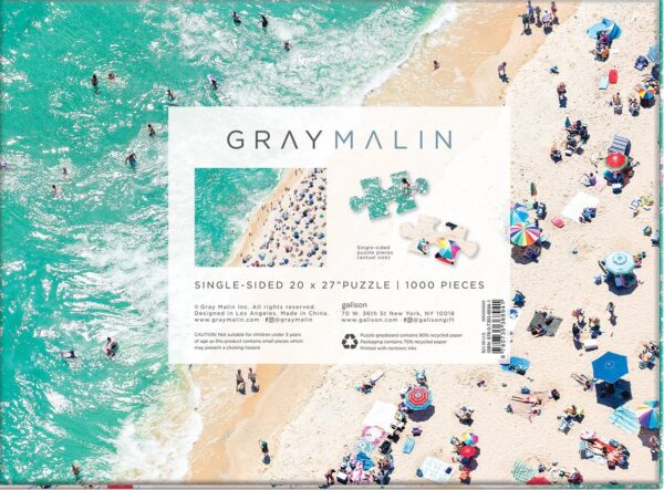 Gray Malin The Seaside 1000 Piece Puzzle - Galison