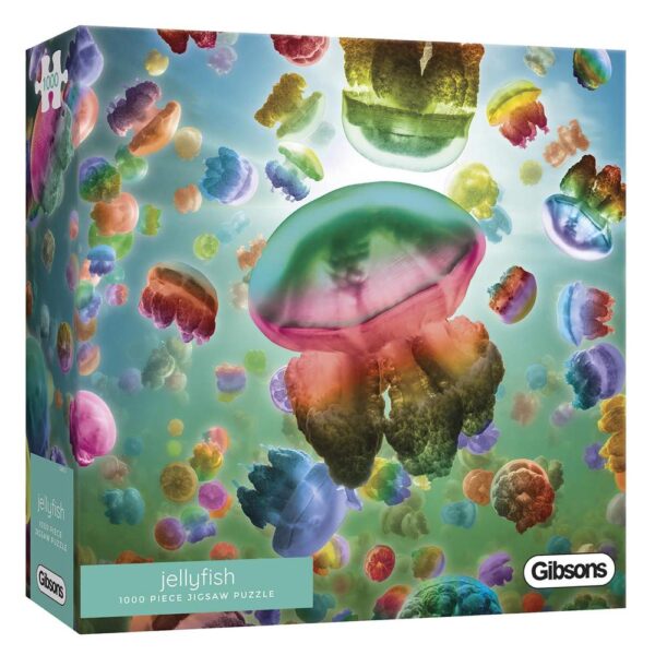 Jellyfish 1000 Piece Puzzle - Gibsons