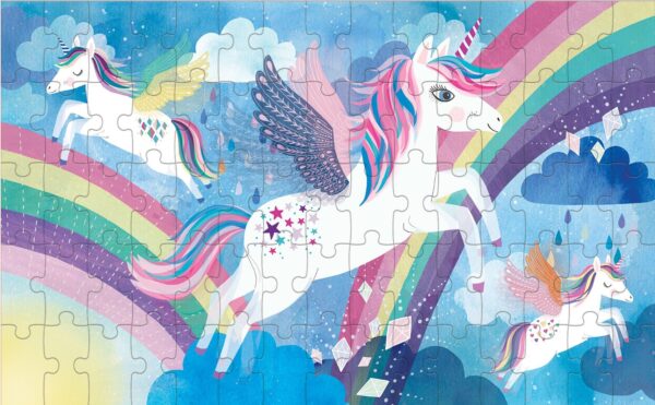 Leticular Puzzle Unicorn Magic 75 Piece - Mudpuppy