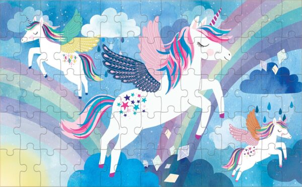 Lenticular Puzzle Unicorn Magic 75 Piece - Mudpuppy