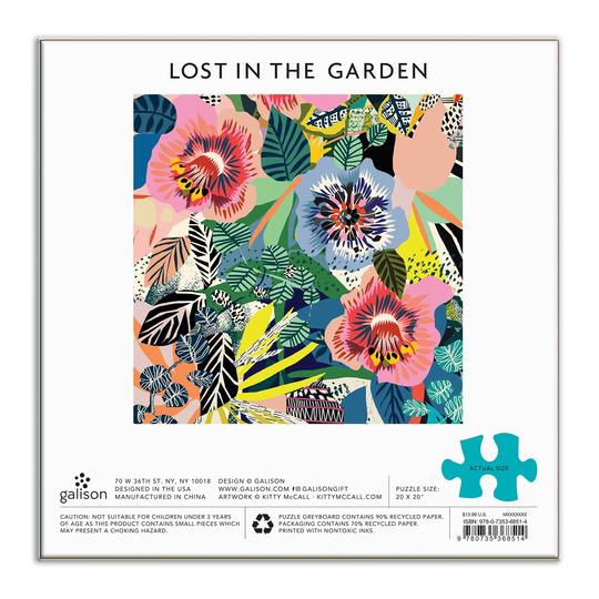 Lost in the Garden 500 Piece Puzzle - Galison
