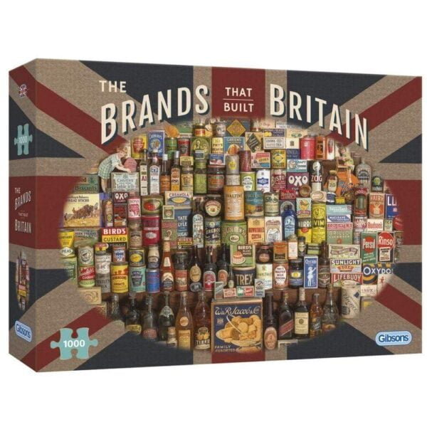 The Brands that build Britain 1000 Piece Puzzle - Gibsons