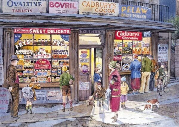 The Corner Shop 500 Piece Puzzle - Gibsons