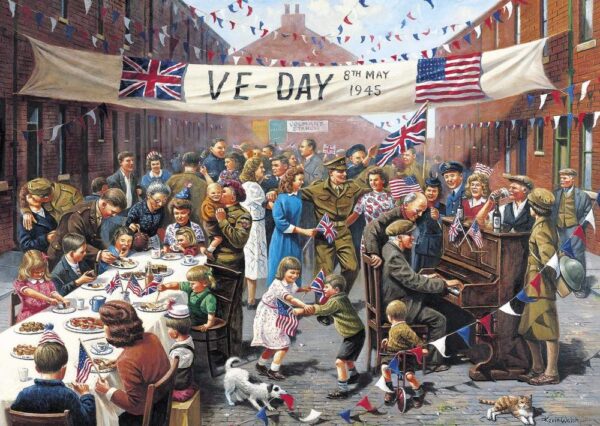 Ve Day 500 Piece Puzzle - Gibsons