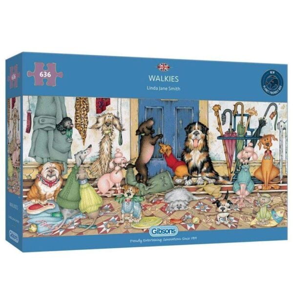 Walkies 636 Piece Puzzle - Gibsons