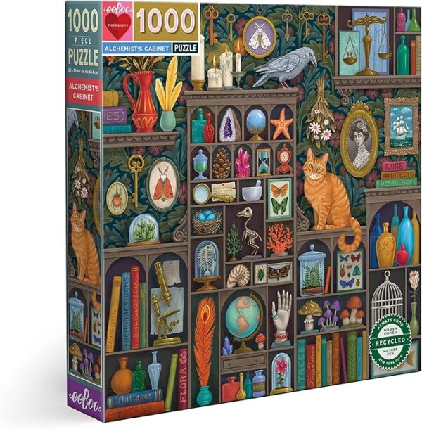 eeBoo - Alchemist's Cabinet 1000 Piece Puzzle