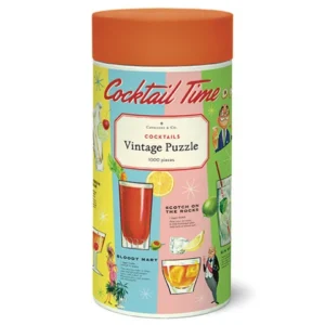 Cavallini & Co - Cocktails Vintage Puzzle 1000 Piece