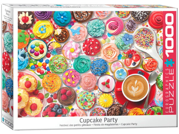 Cupcake Party 1000 Piece Puzzle - Eurographics