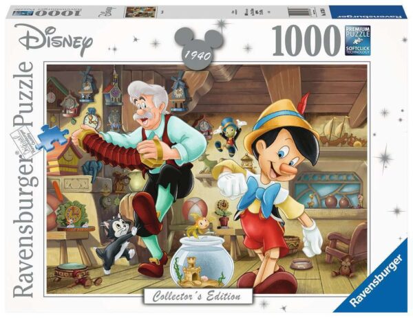 Disney Collectors 1 Puzzle Pinocchio 1000 Piece - Ravensburger