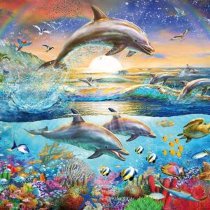 Ravensburger - Dolphin Paradise 300 Piece Puzzle