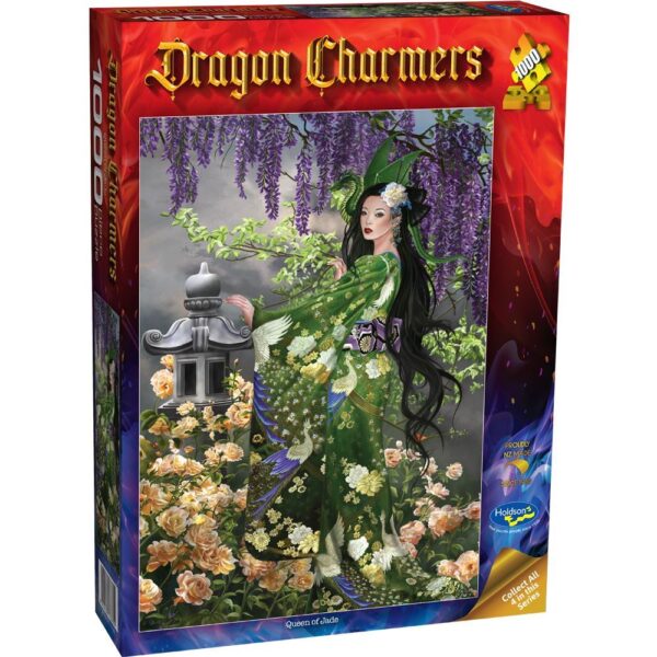 Dragon Charmers - Queen of Jade 1000 Piece Puzzle - Holdson