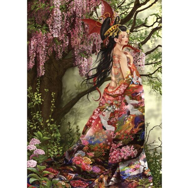 Dragon Charmers - Queen of Silk 1000 Piece Puzzle - Holdson