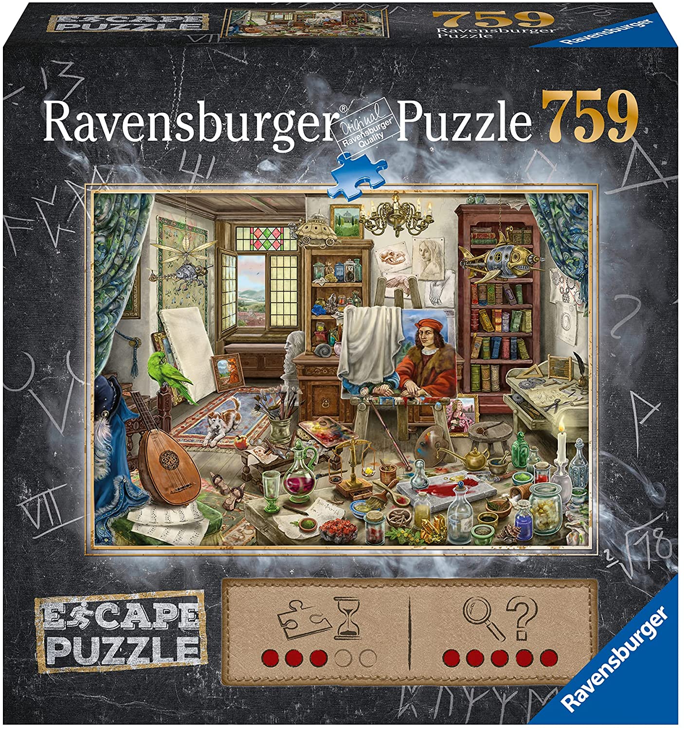 Escape Puzzle - The Artists Studio 759 Piece Puzzle - Ravensburger