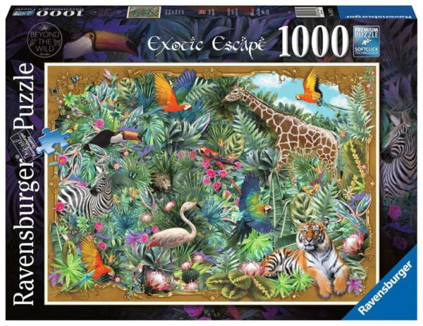 Exotic escape Beyond the Wild 1000 Piece Puzzle - Ravensburger