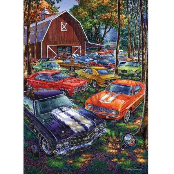 For the Love of Cars - Always Room for one More 1000 Piece Puzzle - Holdson