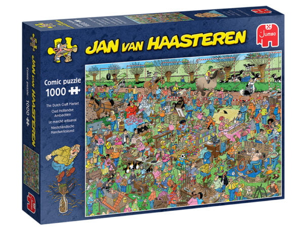 JVH Dutch Craft Market 1000 Piece Puzzle - Jumbo
