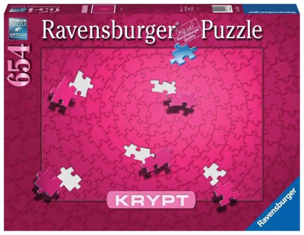 Krypt Pink Spiral 654 Piece Puzzle - Ravensburger