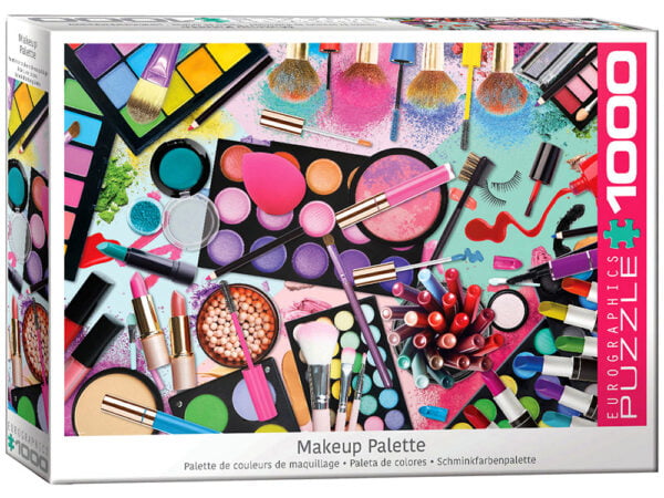 Makeup Palette 1000 Piece Puzzle - Eurographics