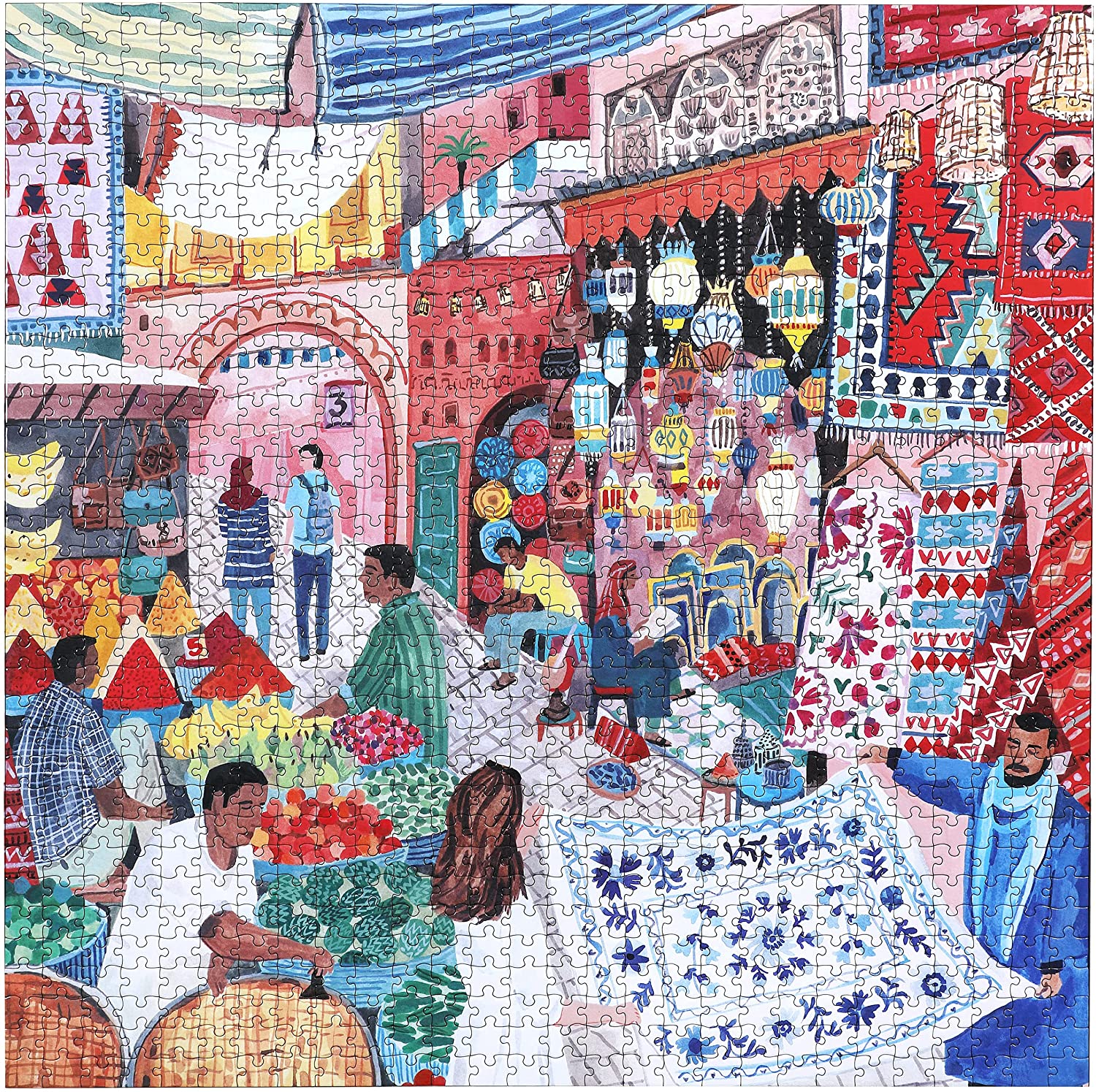 Marrakesh 1000 Piece Puzzle Eeboo