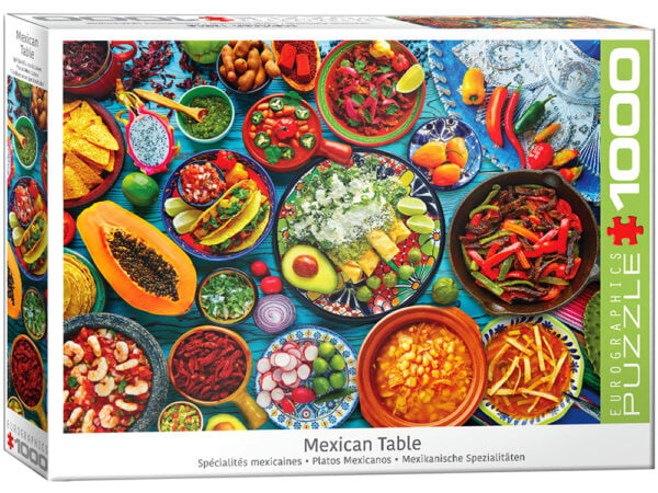 Mexican Table 1000 Piece Puzzle - Eurographics