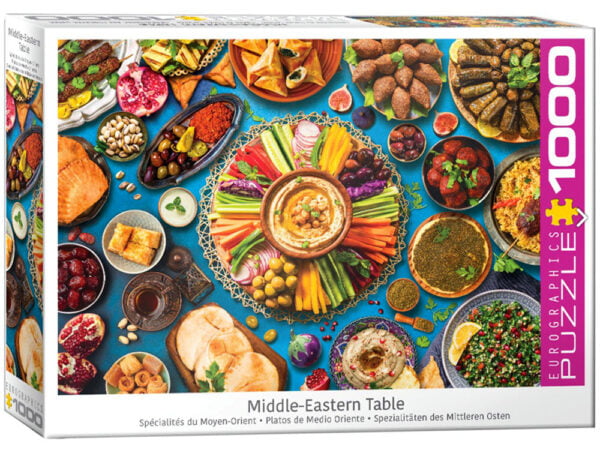 Middle Eastern Table 1000 Piece Puzzle - Eurographics