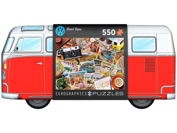 Puzzle in a Tin - VW Road Trip 550 Piece Puzzle - Eurographics